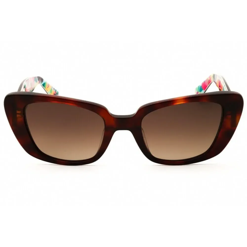 NEW!!! Kate Spade FABIA/S 0086HA Havana Sunglasses authentic